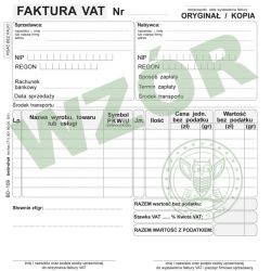 FAKTURA 3/4A5 VAT1 KWADRATOWA